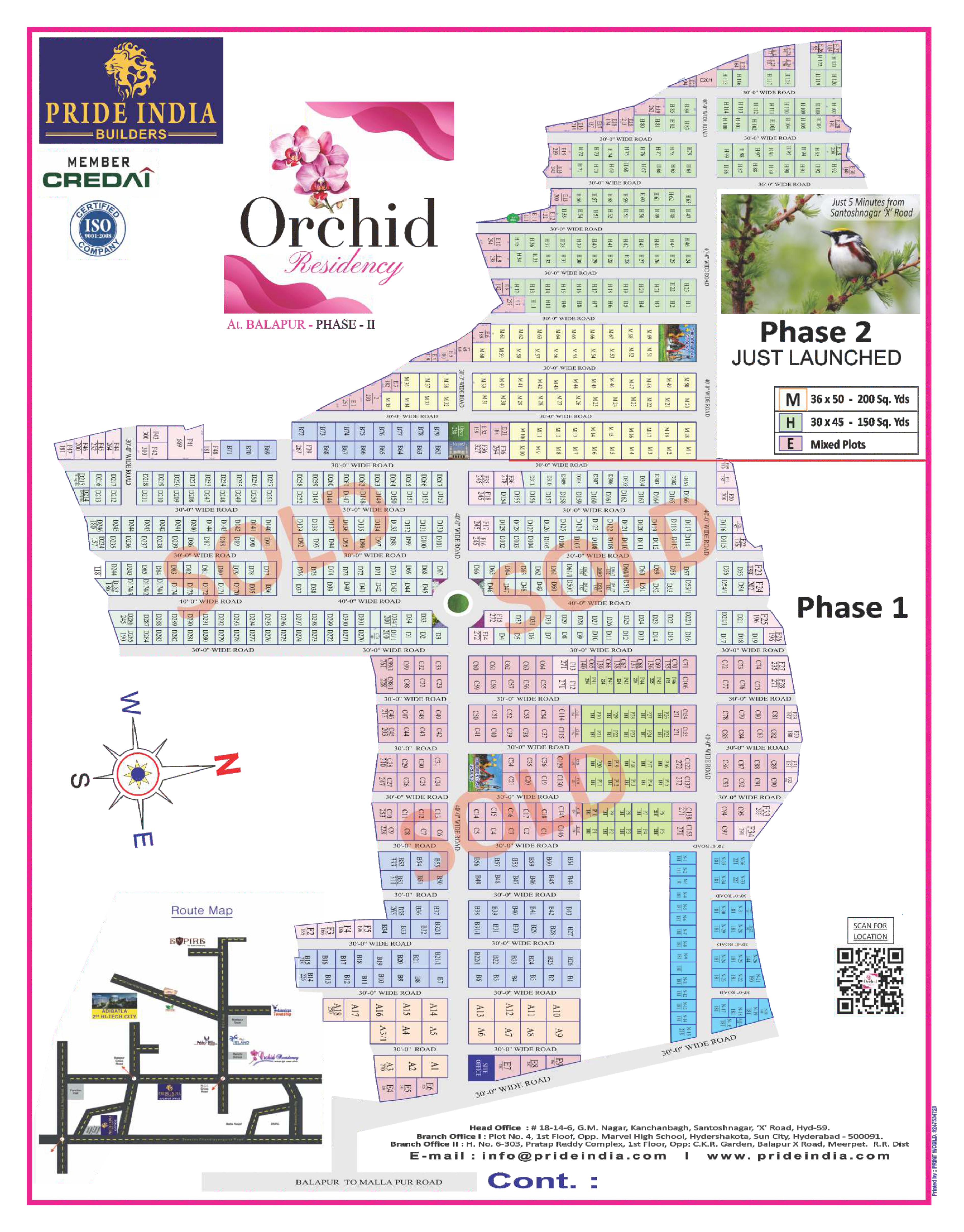 Orchid Residency Phase 2 Layout